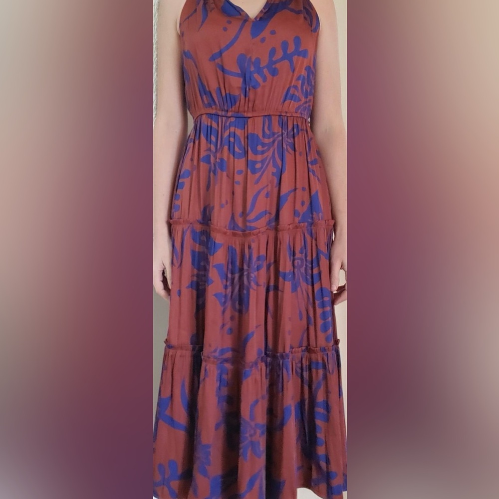 NWT Gap Tiered MIDI Dress Size S